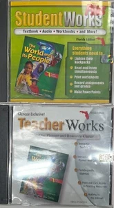 World Geography Student Teacher Edition CDs Middle School Homeschool Curriculum - Imagen 1 de 1