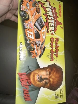Robby Gordon Menards Monsters The Wolf Man 2000 1/24 acción NASCAR diecast Foto 1 de 4