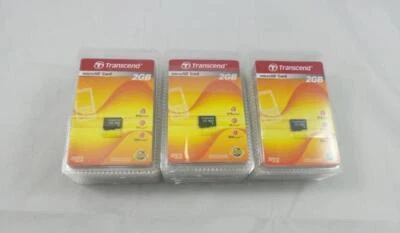 10x Transcend 2 GB microSD Flash Memory Card (without SD Adapter) (TS2GUSDC) - Image 1 of 3
