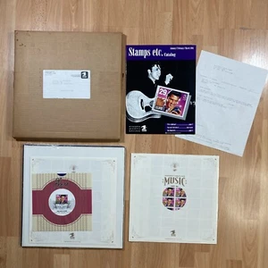 Legends Music Commemorative Elvis Presley Stamp Collection (1993) Sealed - Bild 1 von 6