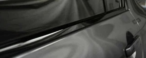 Glänzend Schwarz De-Chroming Chrom Löschband 15 mm x 10m Wickelfolie Vinyl - Bild 1 von 2