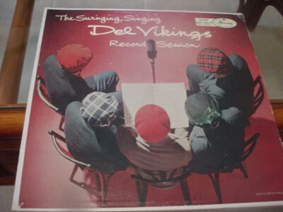 THE DEL VIKINGS record session, vg+ to vg++ on MERCURY, 1958 DEEP GROOVE - Image 1 of 3