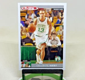 2004-05 Topps Total NBA Basketball 356 Delonte West RC Boston Celtics - Picture 1 of 4