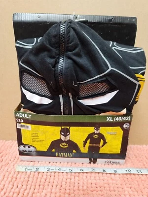Rubíes DC Batman Halloween Disfraz Mono con Capucha Juegos con disfraces Adulto XL 40/42 NUEVO Foto 1 de 4
