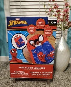 Kids Floor Lounger Floor Pillow & Chair Spider-Man 🔴🔵 47"X69" ~ NEW - Picture 1 of 8