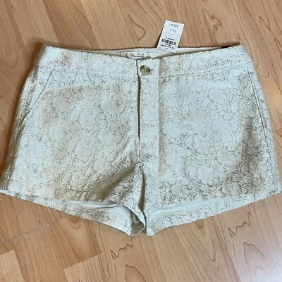 Pantalón Corto Mujer Abercrombie & Fitch-Holiday, Estampado Plateado Marfil 25/0 (0202 Foto 1 de 4