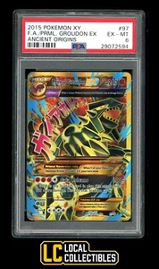 Primal Groudon EX 97/98 Full Art 2015 Ancient Origins PSA 6 EX-MT - Picture 1 of 3