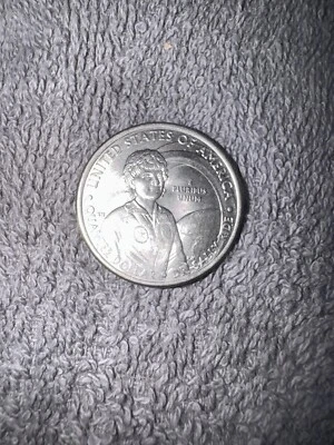 2022 D Dr. Sally Ride Quarter MAJOR ERROR Ghost Comet Tail "IN COD WE" - Image 1 of 4