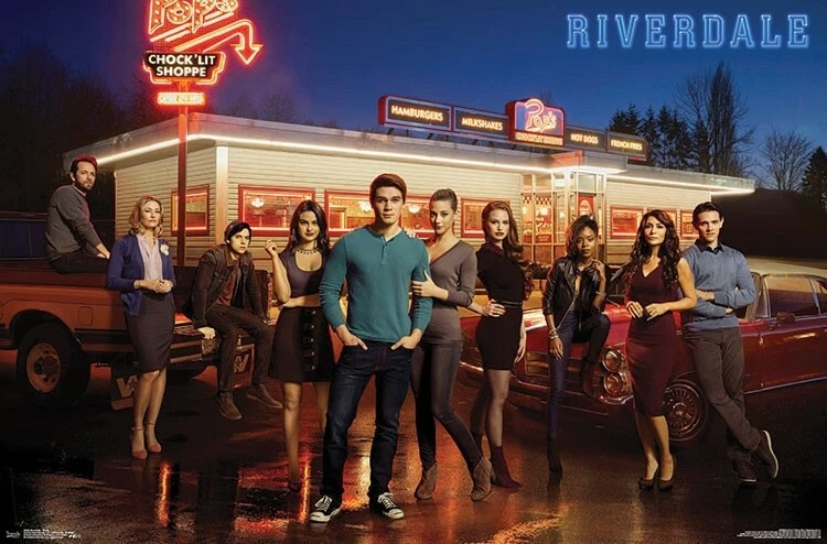 Riverdale Group Poster Diner Full Size Brand New Rolled Sealed USA Ship - Image 1 of 1