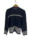 yohji yamamoto POUR HOMME Thick Sweater 3 Wool BLK Solid Color