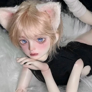 1/4 BJD Handmade Resin Doll Joint Eyes Face Makeup Girl Female Dolls Figures Toy - Picture 1 of 5