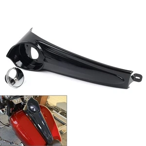 Stretched Dash Panel + Gas Tank Cap Cover Fits Harley Electra Street Glide 86-07 - Picture 1 of 11