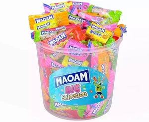 Maoam Haribo Big Selection Sweet Tub Kids Party Gifts 1140g No Artificial Colour - Picture 1 of 1