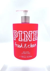 Victoria's Secret rosa lozione corpo fresca e pulita 16,9 oz rara - Foto 1 di 3
