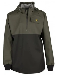 Guy Cotten Chinook Sport Fishing Smock Glentex - BLACK & GREEN - Picture 1 of 1