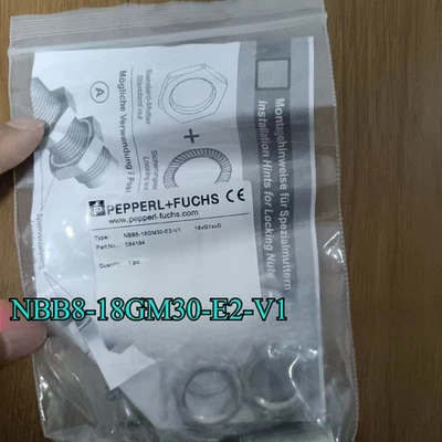 1X NEW Pepperl+Fuchs NBB8-18GM30-E2-V1 Proximity Switch Fast Shipping - Image 1 of 2