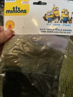 Minions La Película 24.5 Espada Inflable Unisex Disfraz Accesorio Juegos con disfraces Foto 1 de 4