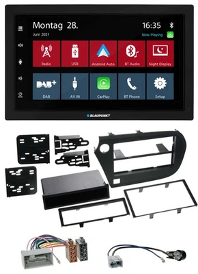 Blaupunkt MP3 Bluetooth DAB 2DIN USB Autoradio für Honda Insight ZE2 09-13 - Bild 1 von 4