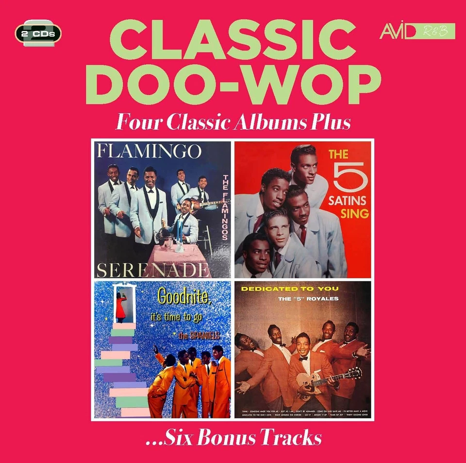 Various Artists Classic Doo-wop: Four Classic Albums Plus (CD) Album - Image 1 of 1