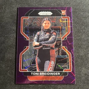 Toni Breidinger Rookie Purple Velocity 92/199 2022 Panini Prizm NASCAR #10 - Imagen 1 de 2
