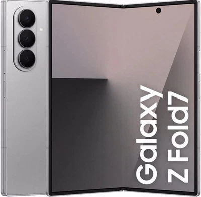 Samsung Galaxy Z Fold7 512GB 5G - Silver Shadow - Antireflex - Bild 1 von 4