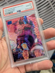2024 Topps Chrome Star Wars Galaxy #82 Holding Hope Aqua Sonar /199 💥PSA 10 - Picture 1 of 5