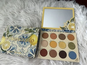 ColourPop Limoncello Pressed Powder Palette 12 Pan Eyeshadow Shades Discontinued - Picture 1 of 6