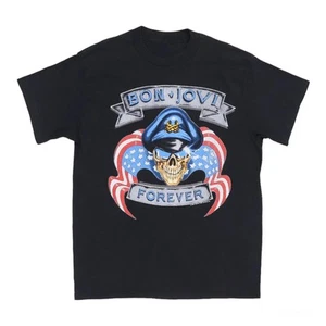 Camiseta Bon Jovi 1989 Unisex 2 Lados Forever The Brotherhood Tour Fan Gift - Imagen 1 de 4