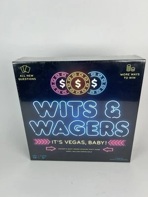 Wits & Wagers It’s Vegas Baby Board Game NSG-130 Brand New Sealed Party Game - Image 1 of 4