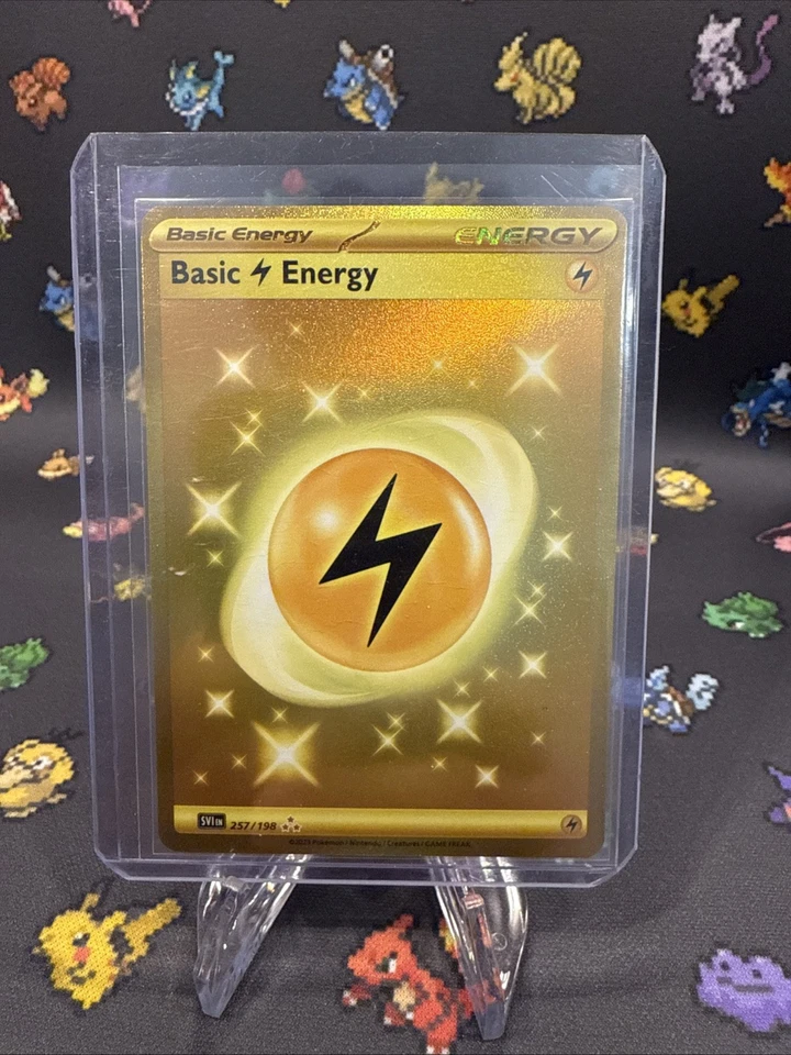 Basic Lightning Energy 257/198 Sv01: Scarlet & Violet Base Set Holo - Image 1 of 1