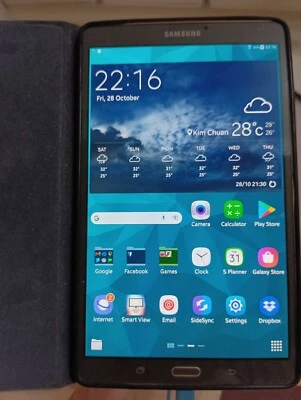 Samsung Galaxy Tab S 8.4" SM-T700 16GB Bronze Wi-Fi Only Android Tablet Good - Image 1 of 4