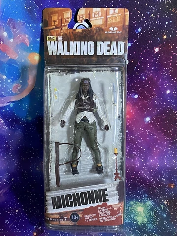 2015 McFarlane Toys The Walking Dead Michonne Action Figure Sealed Series 7 Cover