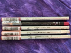 Maybelline ColorSensational Precision Lip Liner Wood Pencil Color Shade Choice - Picture 1 of 13