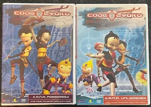 (2) ANIME DVD LOT CODE LYOKO-X.A.N.A. POSSESSED-X.A.N.A. UNLEASHED SCRATCH FREE - Picture 1 of 4