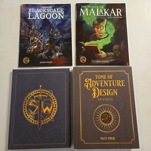 Mythmere Swords Wizardry Tome Adventure Design Complete Revised Ed Adventures x2 - Picture 1 of 13