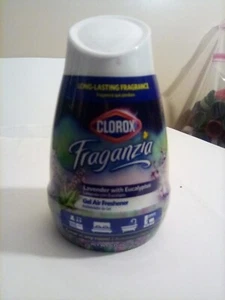 Clorox Fraganzia Gel Air Freshener LAVENDER W EUCALYPTUS 6oz FREE S&H - Picture 1 of 2