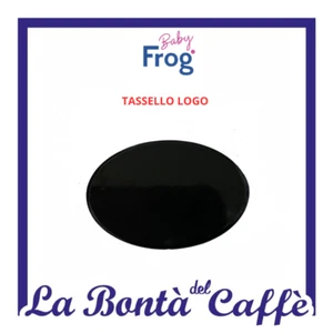 RICAMBIO ORIGINALE TASSELLO LOGO PER MACCHINA CAFFE' BABY FROG - Picture 1 of 2