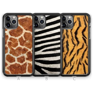 Handyhülle Tiger Zebra Giraffe Print für iPhone 13 Pro Max 12 11 SE XR XS X 8 7 - Bild 1 von 5