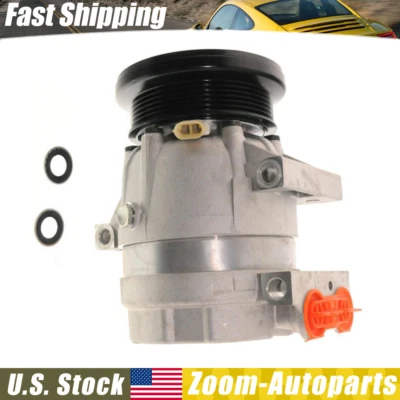 Compresor de aire acondicionado Delco 15-21664 CA para Chevy Olds Cutlass con embrague Impala Buick Foto 1 de 4