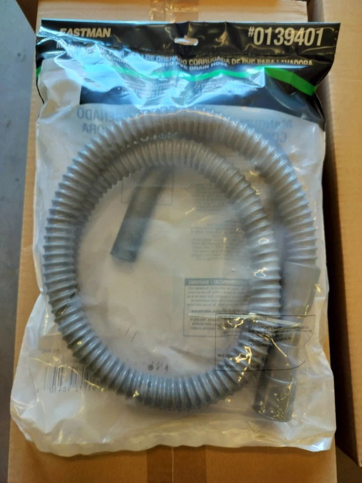  Eastman 6 Foot Washing Machine Corrugated Drain Hose #0139401 - Image 1 of 1