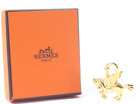 Auth Hermes Cadena Gold Pegasus Horse Motif bag charm lock With Box Fast Shipp