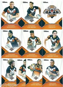 2016 NRL Traders WESTS TIGERS Team Set - Picture 1 of 1