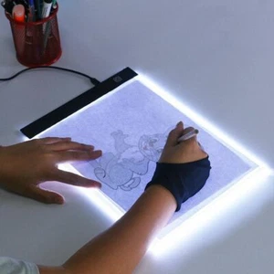 Tablero de almohadilla de dibujo LED niños pintura creatividad educativa juguetes tamaño A5 - Imagen 1 de 12
