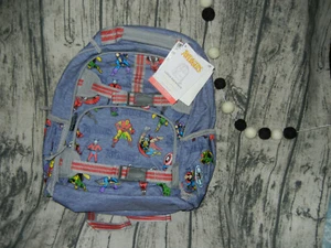 Pottery Barn Kids Advengers Comic Monogram *A* LARGE Mackenzie  Backpack  - Picture 1 of 3