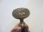 Antique Brass Centre Door Knob Handle Pull Old Victorian Georgian French Ornate