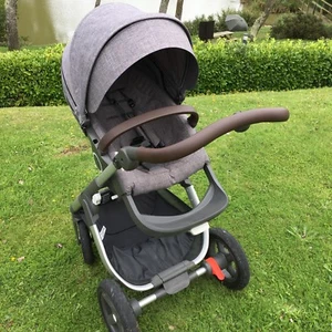 Stokke Trailz Faux Leather handlebar and bumper bar covers - Picture 1 of 5