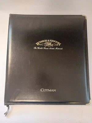 FUNDA PINCEL CON CREMALLERA FORRADA DE TERCIOPELO WINSOR & NEWTON, ACUARELA COTMAN Foto 1 de 4