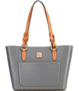 Dooney & Bourke Wexford Leder kleine Gretchen Tasche (schiefergrau) - Bild 1 von 4