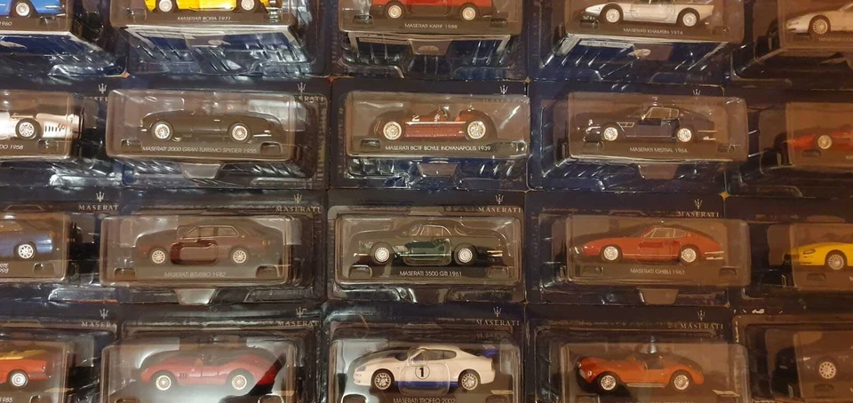 Maserati collection 1:43 - Seleziona il modello dal menu' a tendina - Immagine 1 di 1