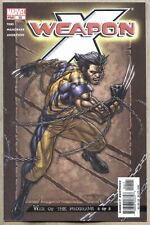 Weapon X #25-2004 fn/vf 7.0 Andy Pak Wolverine Fantomex Weapon Zero